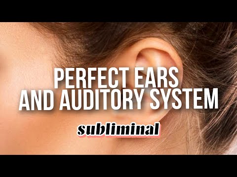 PERFECT EARS SHAPE Subliminal +earwax removal, heal tinnitus, ear infection, vertigo