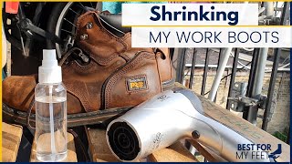 Can You Shrink Work Boots? (Here