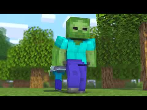 Monster School : Baby Zombie Girl, Don't Cry - Sad Story - Minecraft Animation