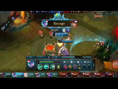 Karina Perfect Savage in Brawl Mode Mobile Legends