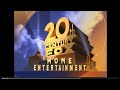 20th Century Fox Home Entertainment Logo 1999 1994 Fanfare PAL Version Reversed