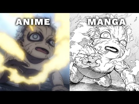 Anime VS Manga - My Hero Academia Final Season Episode 4