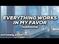 UNIVERSE S FAVORITE SUBLIMINAL ️ Extremely Powerful Binaural Subliminal
