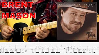 Video thumbnail for Brent Mason Solo - Paul Overstreet - My Rock (Country Guitar TAB) by Levi Clay