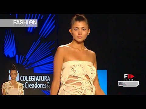 CAMINOS - JOVENES CREADORES COLEGIATURA Spring Summer 2019 COLOMBIAMODA 2018 - Fashion Channel