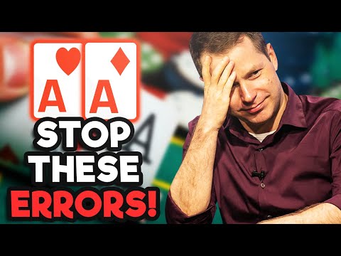 3 MISTAKES To AVOID With Pocket PAIRS!