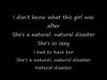 Natural Disaster (With Lyrics) - Plain White T's