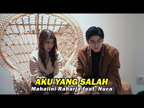 AKU YANG SALAH - MAHALINI X NUCA | Cover by Nabila Maharani feat. Riskur