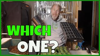 Seed Starting Success: Bigger Pots vs Seed Trays
