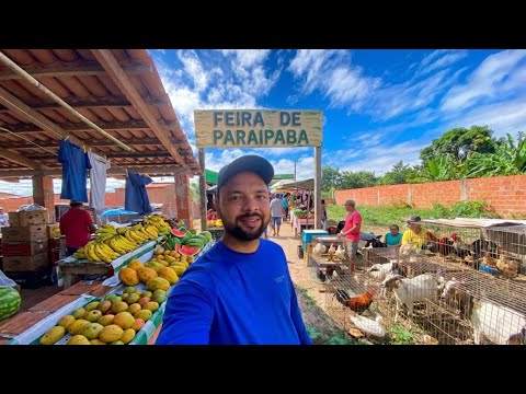 Sabor da Minha Terra: A Feira Livre de Paraipaba! 🥭🐔🐐