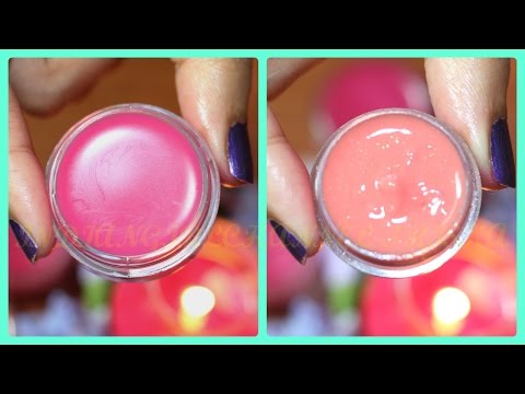 Get Baby Soft and Pink Lips Naturally at Home | Make Your Own 2 Lip Balm for Soft Pink Lips Video