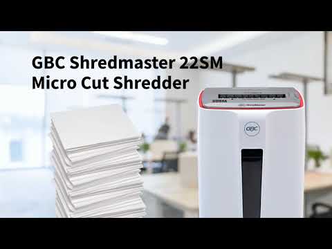 GBC ShredMaster 22SM 碎紙機 介紹影片