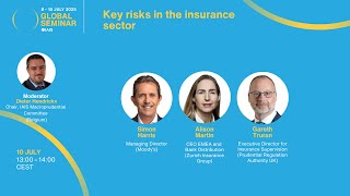 IAIS Global Seminar 2025 - Panel on key risks in the insurance sector