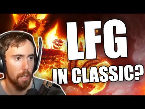 Asmongold DOES NOT Want The LFG Addon In Classic WoW
