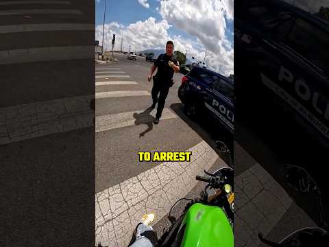 Aggressive Cop Arrests Innocent Biker