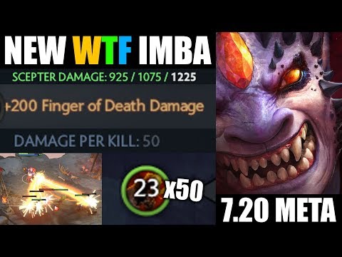 NEW WTF Dmg STACKING EPIC PRO 7.20 META Lion MID Carry Fun Gameplay by Wagamama Dota 2