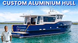 3,500NM Range Custom Aluminium Hull Expedition Yacht Tour