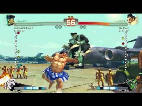 Ryukichikun [Fei] vs kao 1976 [Ryu] -- Re Final [Honda] vs MokkoriMokomiti [Bison] SSF4 Ranked
