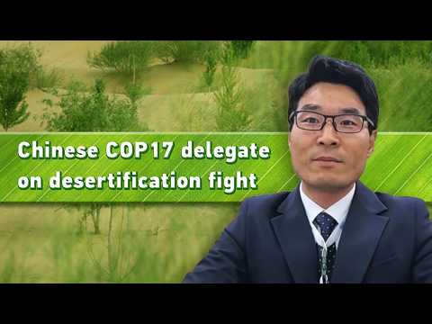 Chinese COP17 delegate on desertification fight