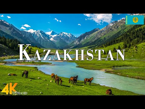 Kazakhstan 4K Ultra HD • Stunning Footage Kazakhstan, Scenic Relaxation Film with Calming Music.