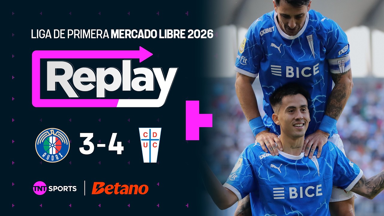 TNT Sports Replay | Audax Italiano 3 - 4 Universidad Católica | Fecha 9