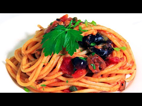 How To Make Pasta Puttanesca (the easiest pasta puttanesca recipe!)
