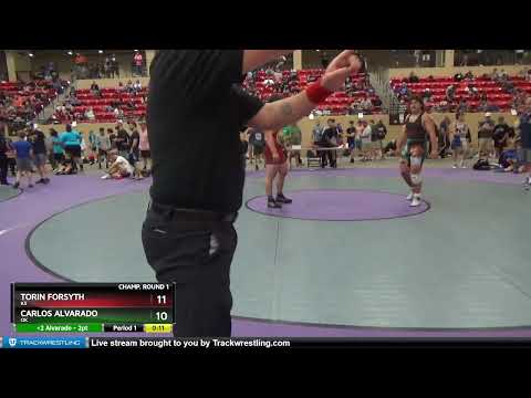 220 Lbs Champ. Round 1 - Torin Forsyth, KS Vs Carlos Alvarado, OK 97b7