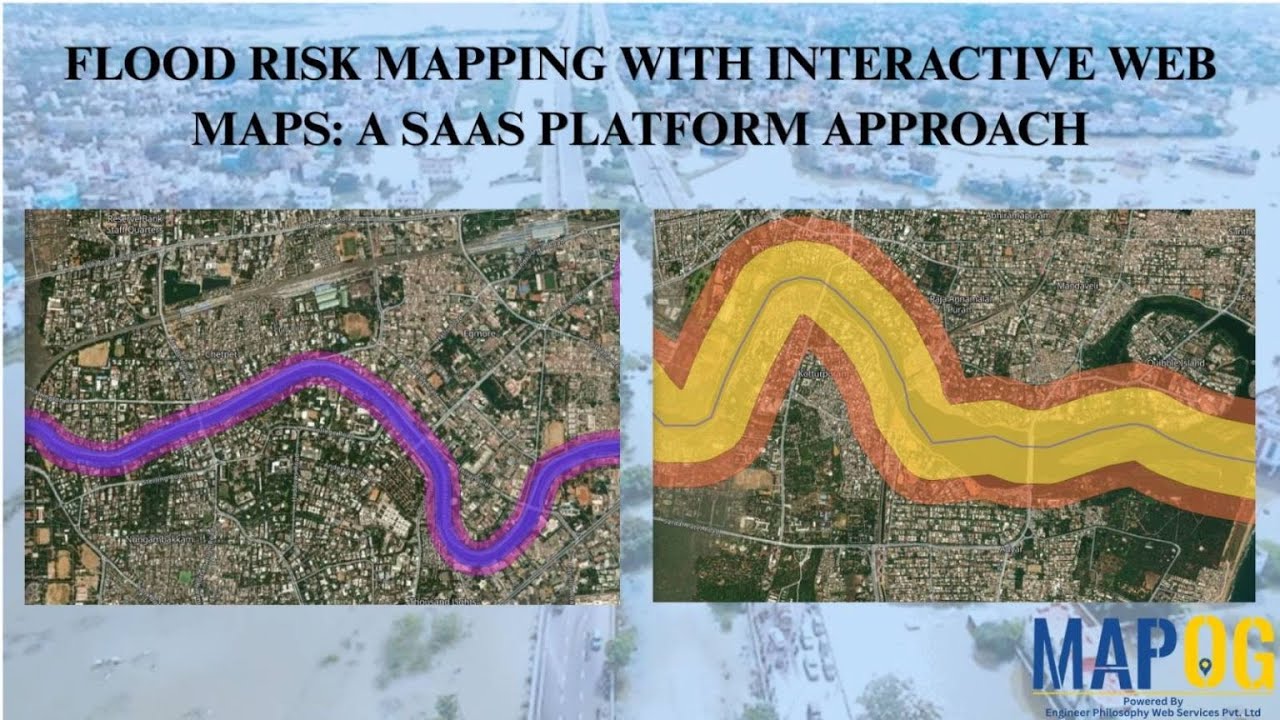 Flood Risk Mapping Made Easy with Web GIS #mapog #gis #datavisualization #spatialanalysis #mapping