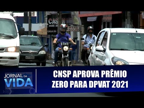 Conselho Nacional de Seguros Privados aprova prêmio zero para DPVAT 2021 - Jornal da Vida - 05/01/21