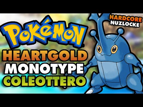 Puoi FINIRE UN'HARDCORE NUZLOCKE di POKÉMON HEARTGOLD usando SOLO POKÉMON di tipo COLEOTTERO?