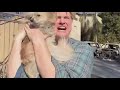Emotional Reunion Between Man And His Dog After California Wildfires Destroy Neighborhood