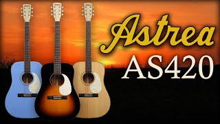 Video thumbnail for The Balanced Mid-Range Tone You're Looking For | Astrea AS420 Sitka Spruce Top Dreadnaught Acoustic. by GuitarfetishTV