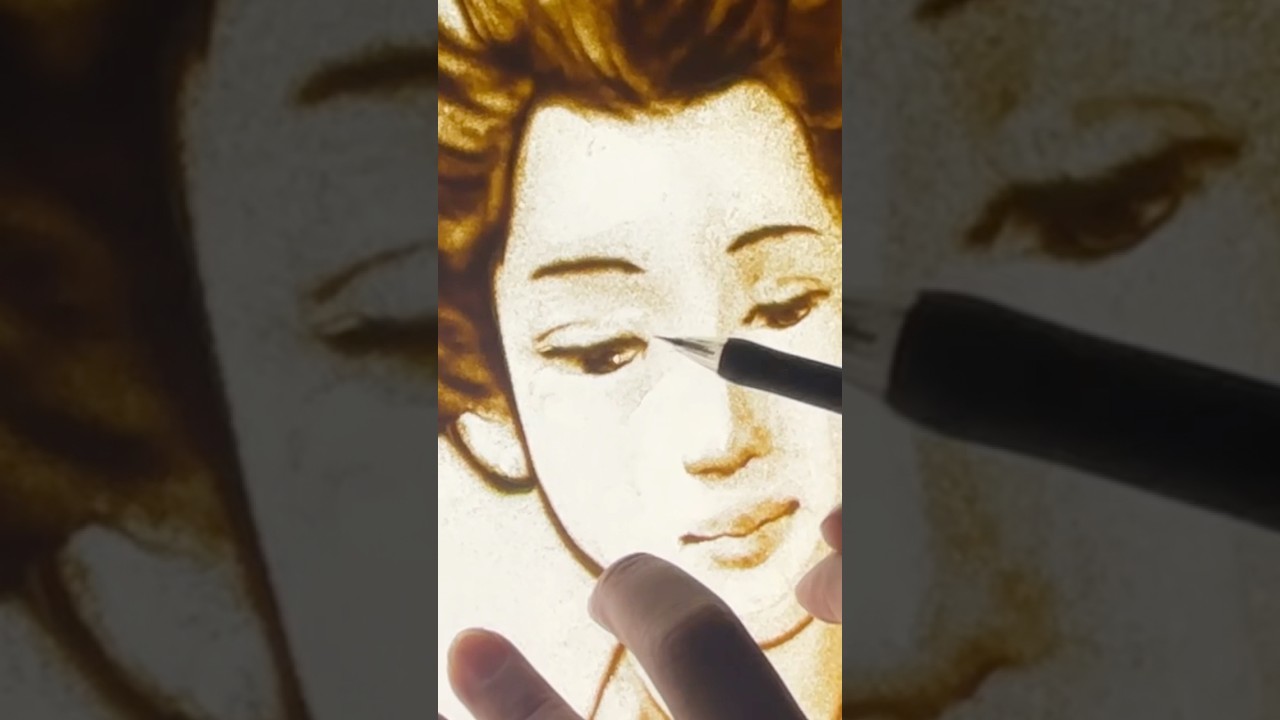 砂です #サンドアート  #サンドアーティストKohei #sandart #drawing #painting #art #sketch #shorts #how #howto