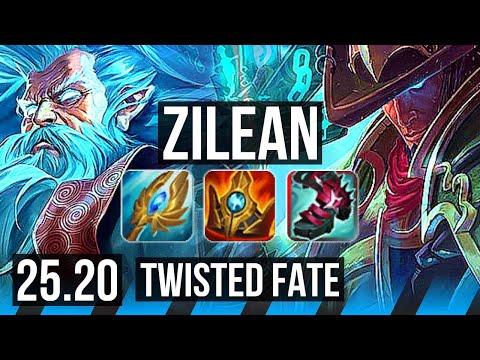 ZILEAN vs TWISTED FATE (MID) | 4/3/19 | KR Diamond | 25.20