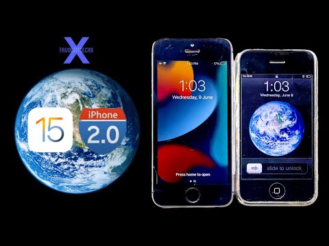 iOS 15 vs iPhoneOS 2 🌏
