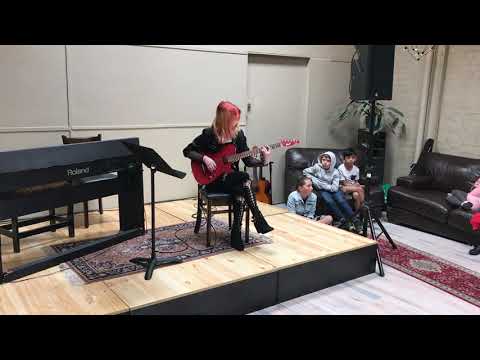 Rhiannon Playing Hysteria by Muse