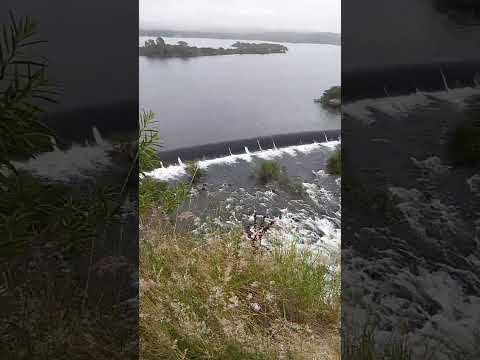 EMBALSE #cordoba día de lluvia lleno de agua PRECIOSA IMÁGEN ♥️ #mirador