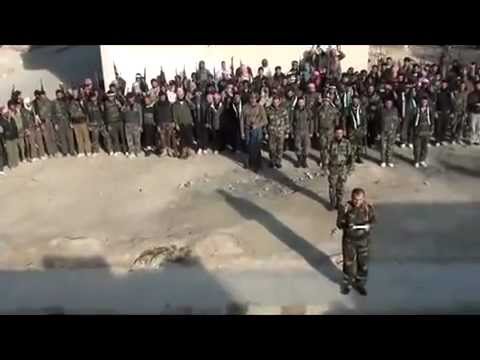 بيان إعلان تشكيل لواء رجال الله في مدينة الرستن في محافظة حمص