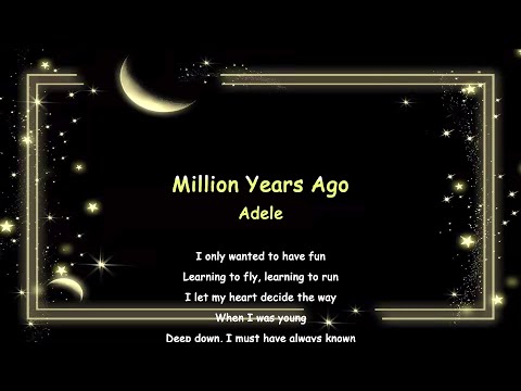 Million years ago— Scubba feat Anekka
