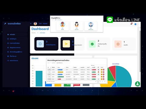 Web App ระบบแจ้งซ่อม Version 2