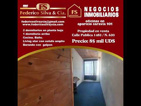 Casa en Venta calle publica 1482 Barrio Torres Tacuarembo