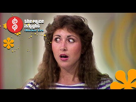 VERY EXCITED Contestant Tries to Win a NEW CAR with Lucky Seven - The Price Is Right 1982