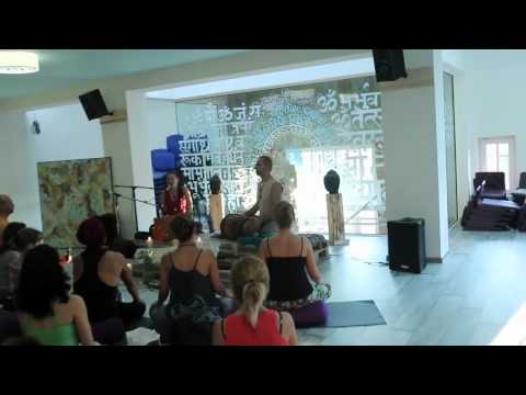 Craig Kohland (Shaman's dream) and Sita Devi at Mandala - center for total transformation