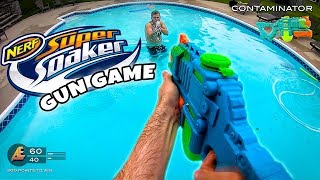 NERF GUN GAME | SUPER SOAKER EDITION (Nerf First Person Shooter)