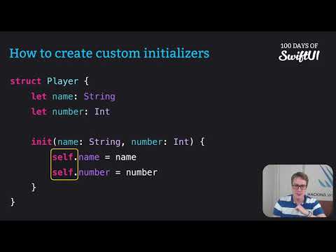 How to create custom initializers – Swift for Complete Beginners
