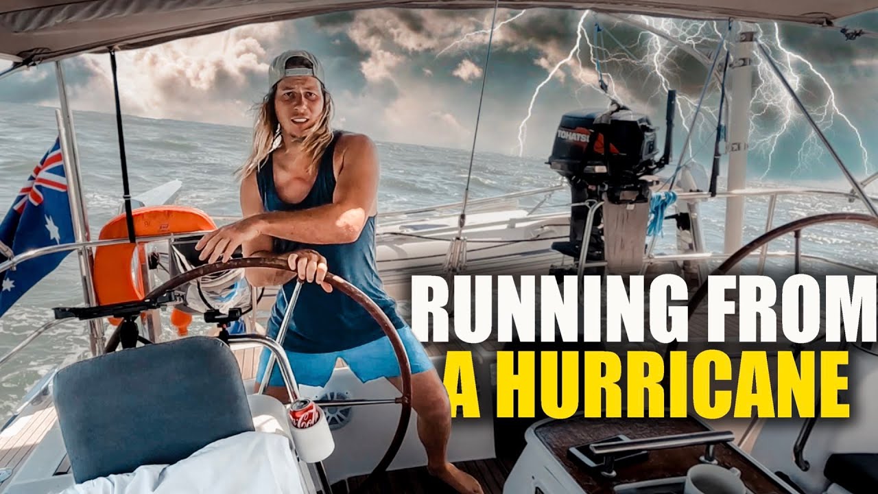 Running from a Hurricane... ALONE! | Sailing Sunday - vlog 222
