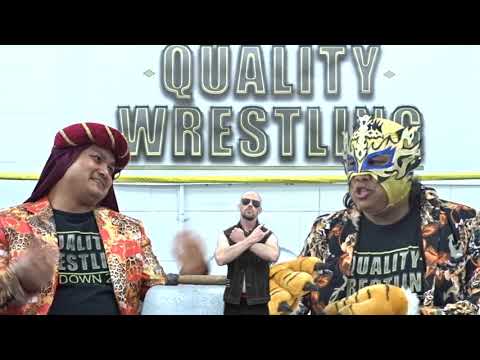 Quality Wrestling Virtual Showcase Volume 1 : Episode 1 - David Lovejoy vs Matty Linx