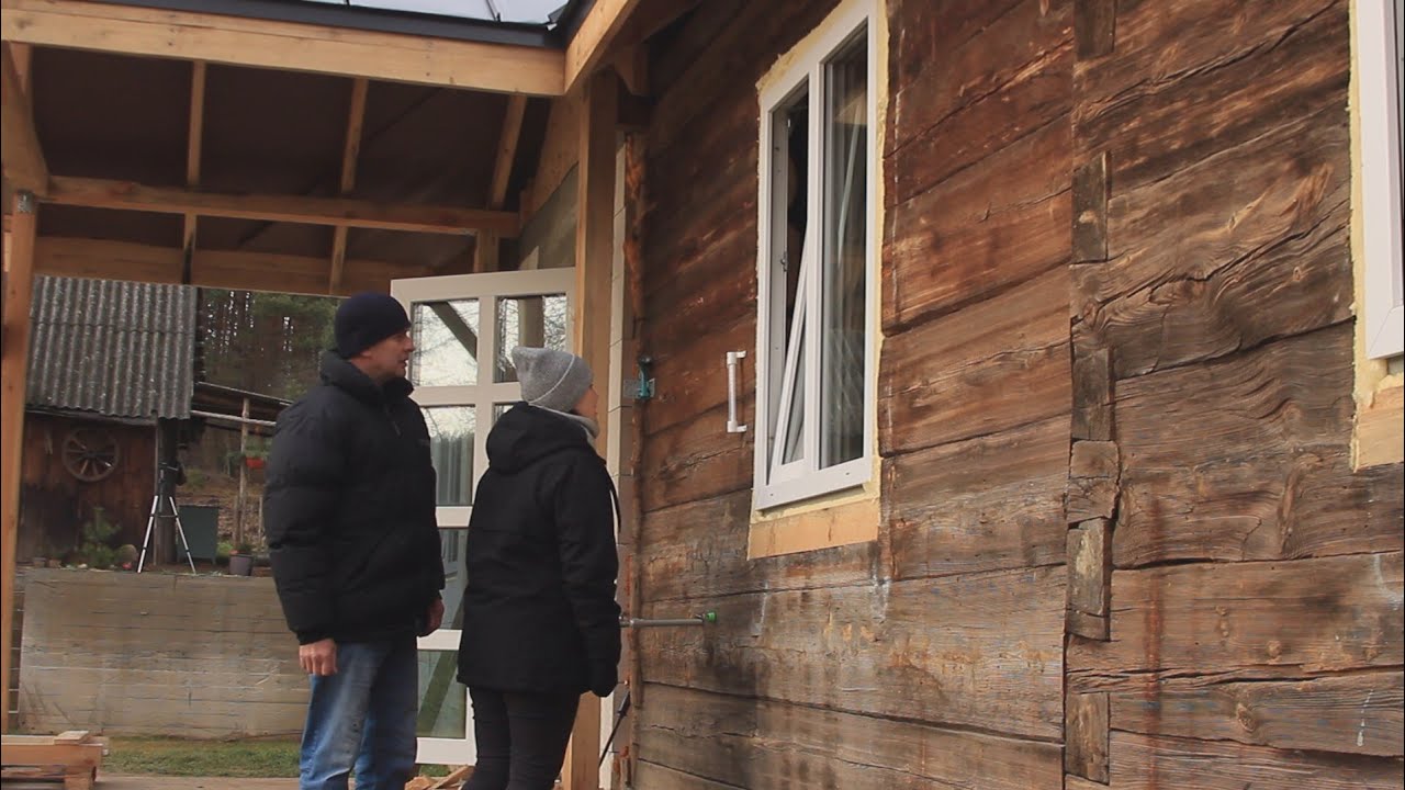 Family life in the Forest House. We insulate the roof, install a heating boiler