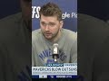 Luka has jokes after Game 7 blowout win vs the Suns? #shorts