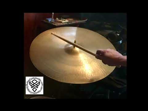 Zildjian Modified A 21” Ride 2405g 1950s - Traditional image 7